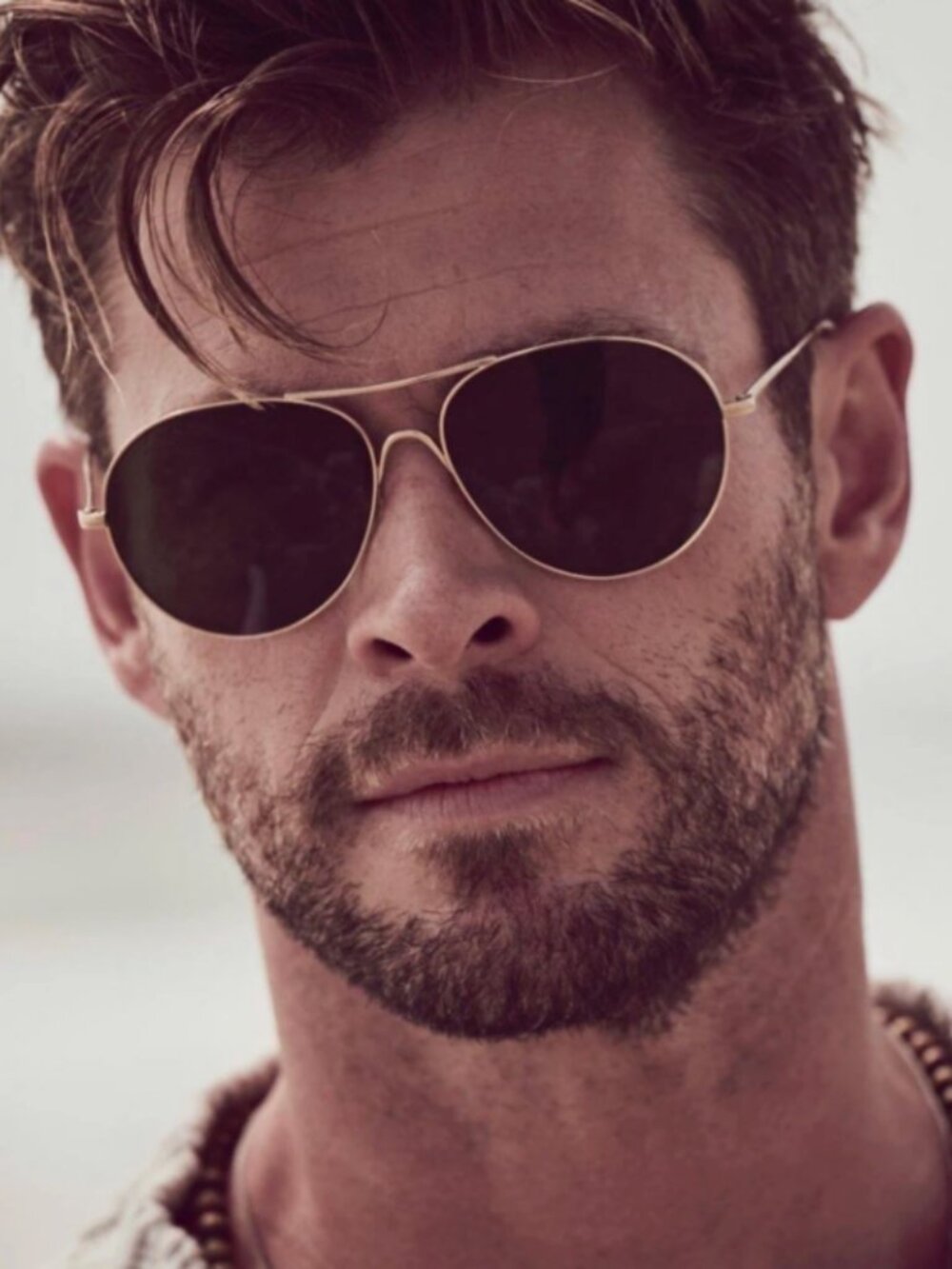Chris Hemsworth's Fav ~ Oliver Peoples ROCKMORE Sun in Chrome Amber MSRP$486